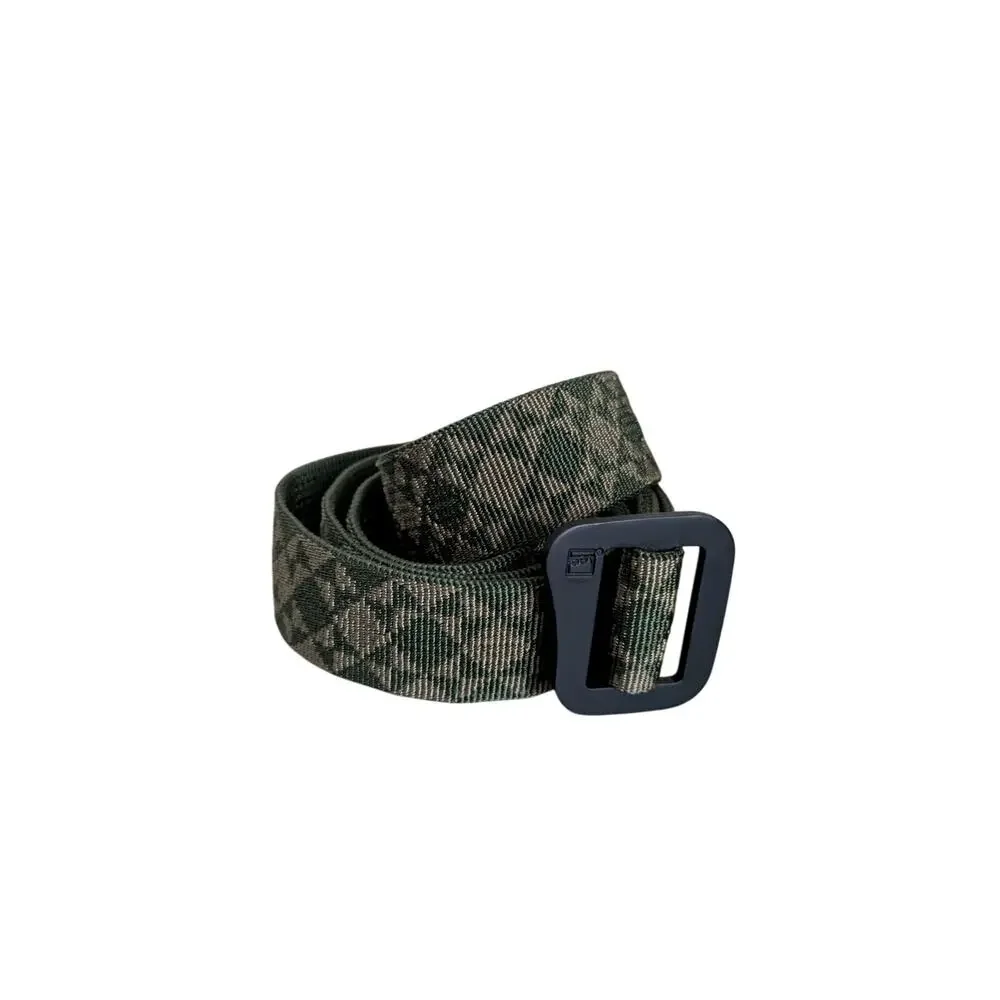 Patagonia Friction Belt Geometric Green Hiking Performance Outdoor 38